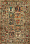 3x5 Brown Heriz Rug - Handmade Wool Area Rug
