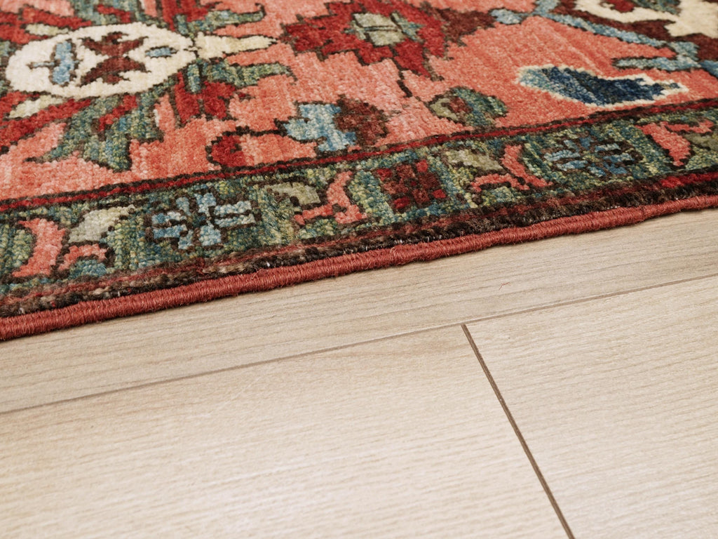 6x9 Ft Red Bidjar Rug - Oriental Wool Area Rug