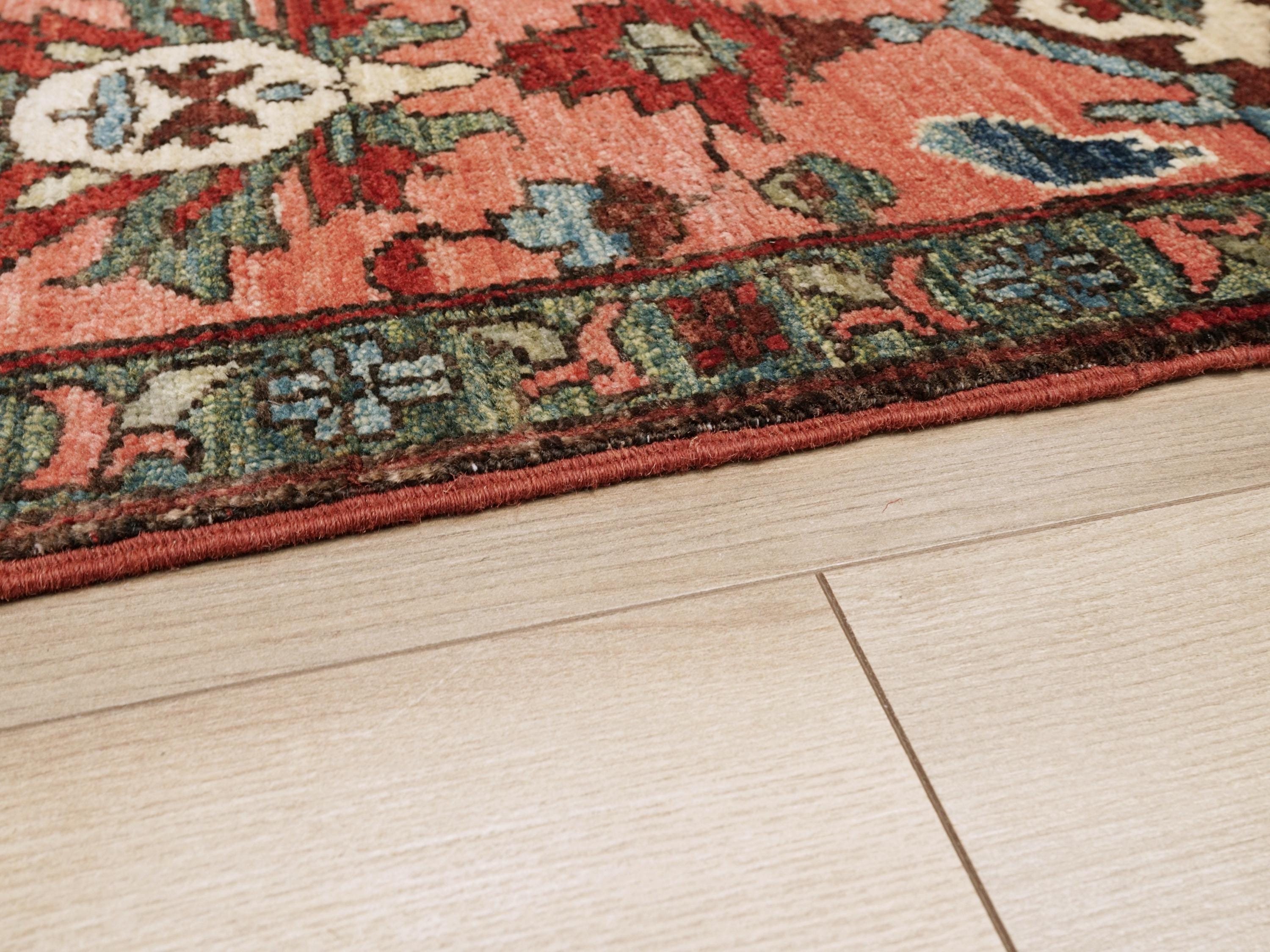 6x9 Ft Red Bidjar Rug - Oriental Wool Area Rug