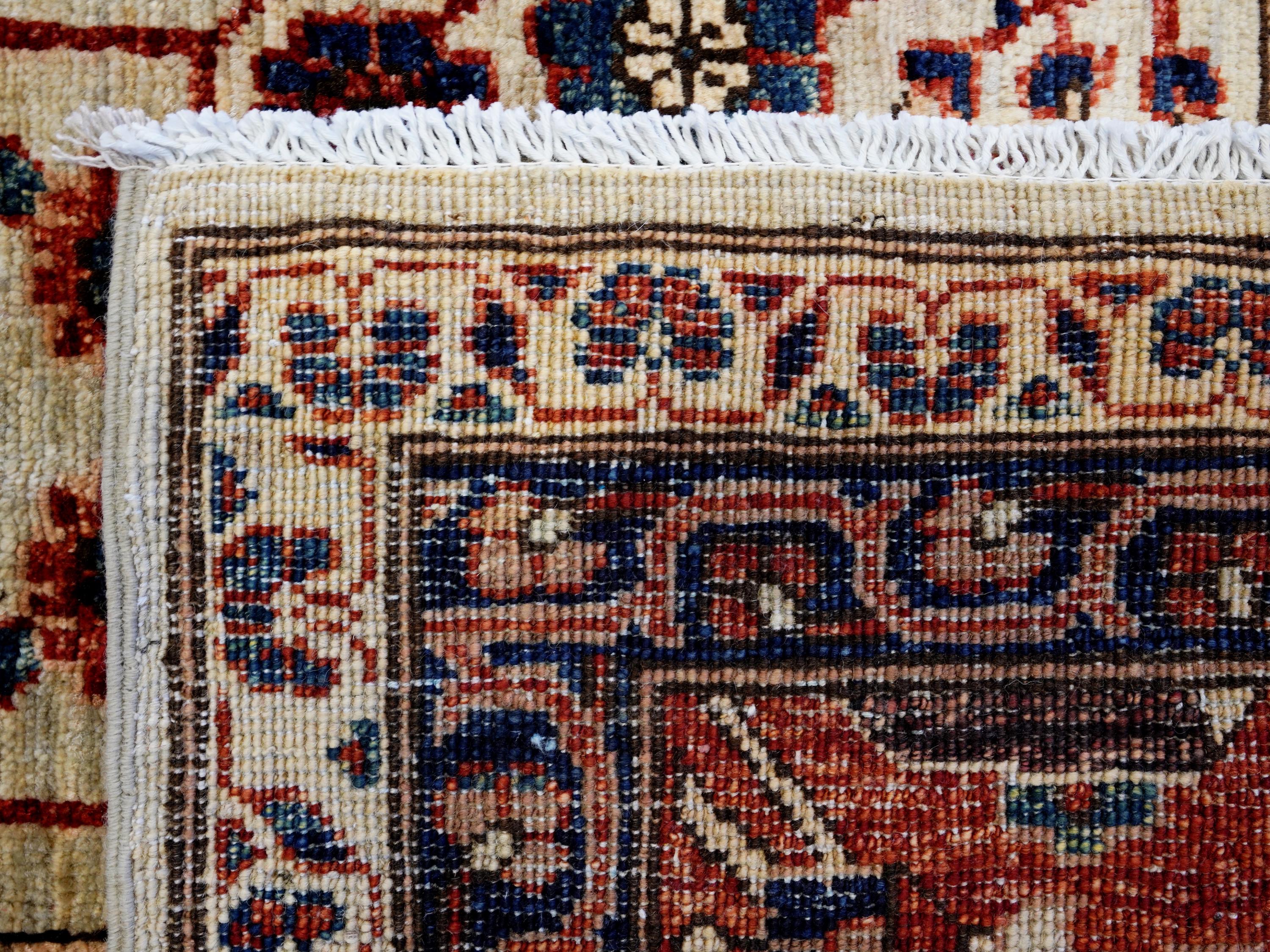 9x12 Ft Red & Gray Bidjar Rug - Afghan Oriental Area Rug - Persian Design