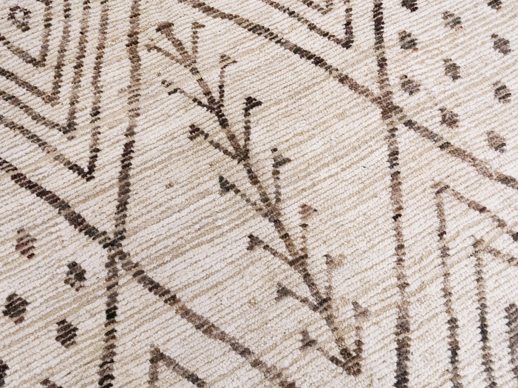 13x16 Ft Beige Moroccan Rug - Afghan Wool Area Rug - Oversize
