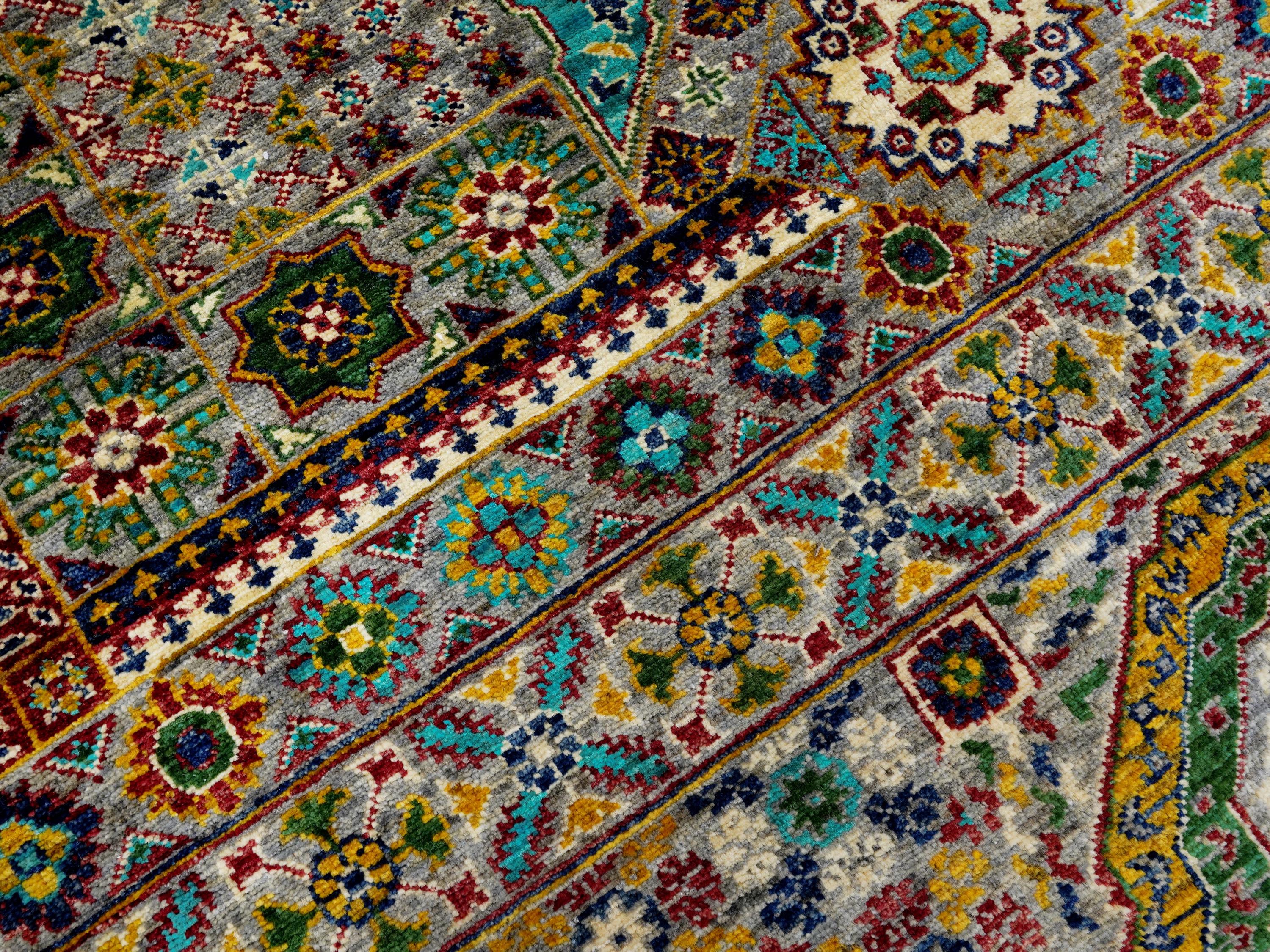 9x12 Ft Mamluk Rug - Afghan Oriental Area Rug