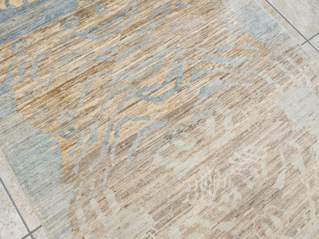4x6 Ft Tiger Rug - Hand Knotted Oriental Rug