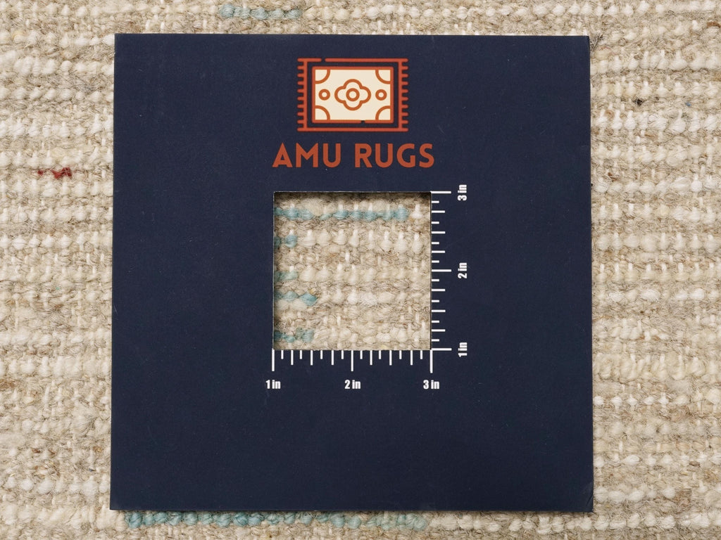 6x8 Ft Multicolor Moroccan Rug - Handmade Afghan Wool Rug - Geometric Design
