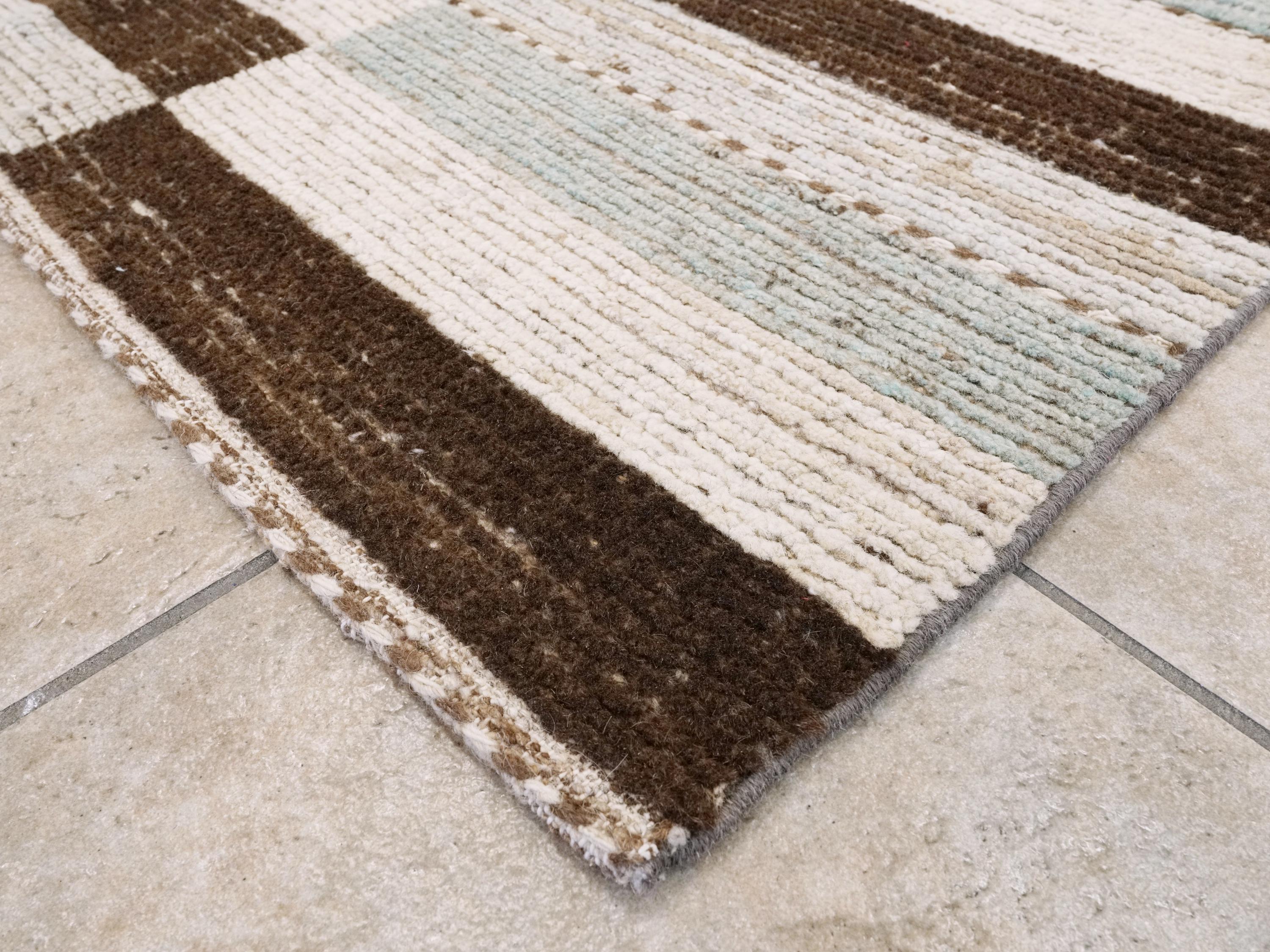 8x10 Ft Moroccan Wool Rug - Afghan Handmade Area Rug
