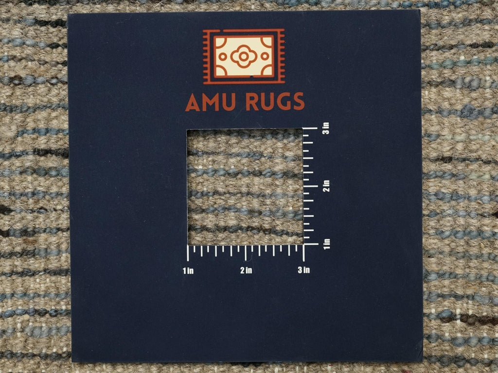 10 Ft Blue Moroccan Runner Rug - Afghan Wool Hallway Rug