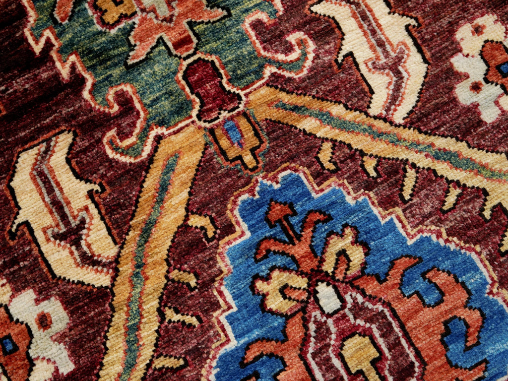 3x5 Ft Brown Bidjar Rug - Handmade Afghan Wool Rug