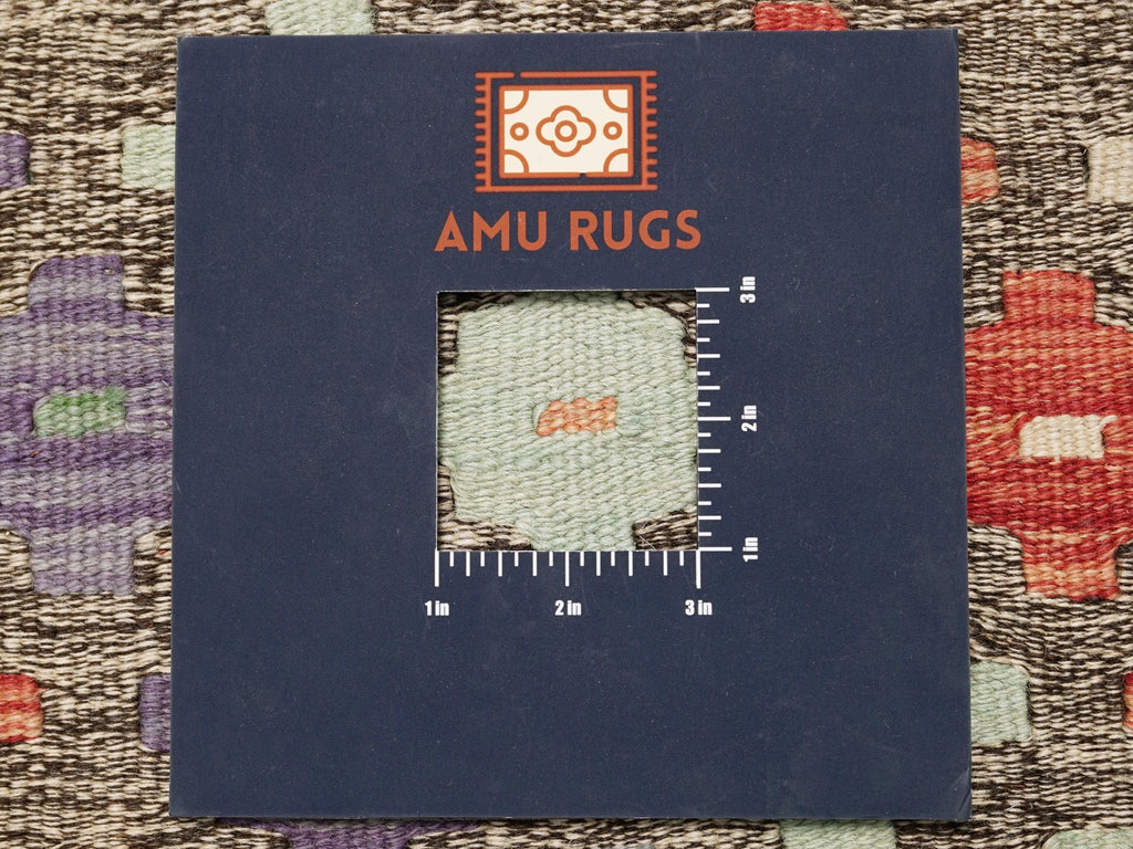 5x7 Ft Colorful Kilim Rug - Afghan Flat Weave