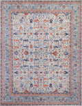 12x15 Ft Gray Heriz Rug - Handmade Afghan Area Rug - Oversize