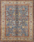 8x10 Ft Blue Bidjar Rug - Hand Knotted Wool Oriental Rug