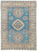 3x5 Ft Blue Serapi Rug - Oriental Wool Antique Rug - Persian Design